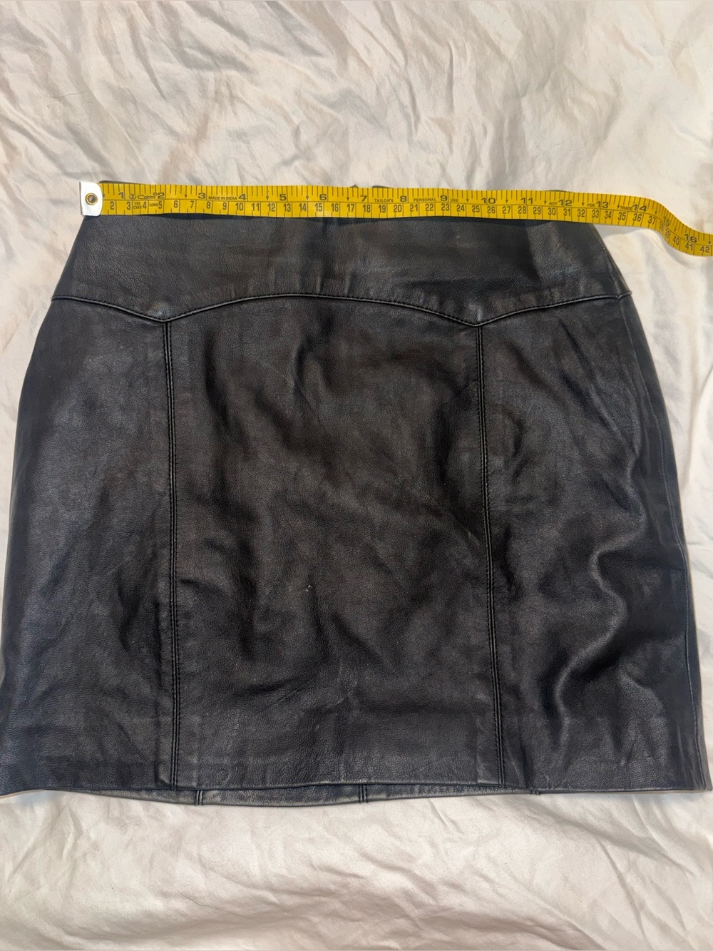 Capulet Genuine Leather Mini Skirt XS Black - Picture 10 of 13